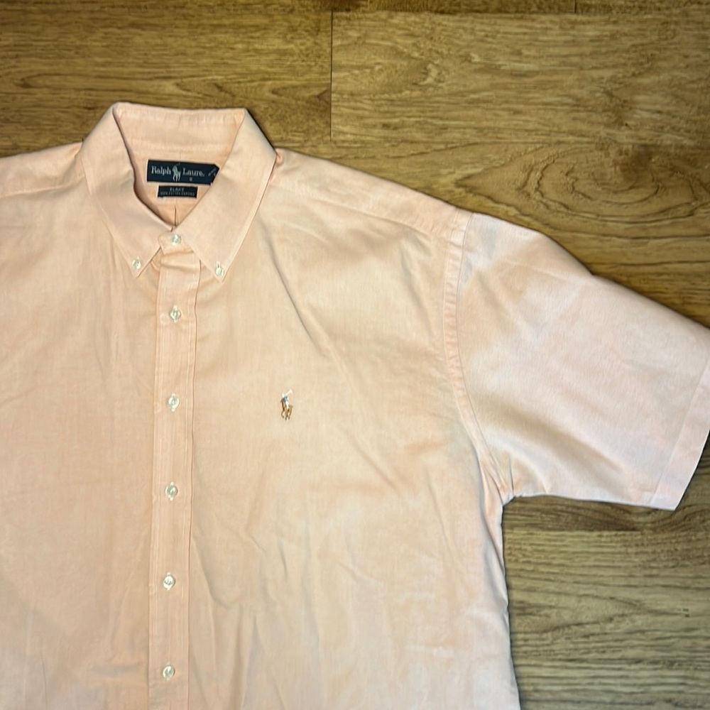 Ralph Lauren Blake Short Sleeve Button Down XXL